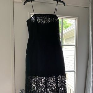 Black Lace BCBG dress NWT